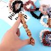 18 Pieces Silk Hair Scrunchies Silk Hair Tie Elastic Ponytail Holders for Women Girls Hair Accessories (004) view 4