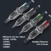 Wormhole Tattoo Cartridge Needles 50pcs Assorted Tattoo Needle Cartridges Mixed 3RL 7RL 7RS 9RM 9M1 Round Liner Shader Magnum Round Magnum Disposable Tattoo Needles Cartridge for Tattoo Artist view 2