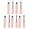 5PCS Refillable Containers Empty Mascara Tube Metal Shell Mascara Bottle with Soft Brush Portable Eyelash Container Refillable Cosmetic Containers Makeyup Tool,Rose Gold view 1