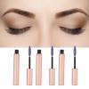 5PCS Refillable Containers Empty Mascara Tube Metal Shell Mascara Bottle with Soft Brush Portable Eyelash Container Refillable Cosmetic Containers Makeyup Tool,Rose Gold view 2