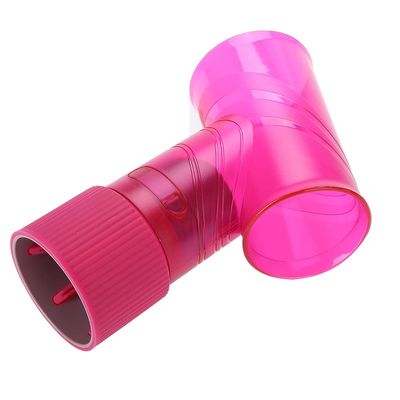 Curl Diffuser, T Shaped Dryer Diffuser for Salon Curls, Wavy Permed Hair, Styling Accessory for Creating Curly Hair, Pink