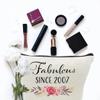 18th Birthday Gifts for Girls, Sweet 18 Year Old Gift Makeup Bag, 18 Birthday Gift Makeup Bags for Her, Sister, Friend, Daughter, Teen Girl Gifts Makeup travel Bag, Cosmetic Bag, Fabulous Since 2007 view 4