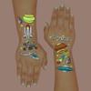 xo, Fetti Space + Planets Glow in Dark Temporary Tattoos for Kids - 50 pcs | Alien Birthday Party Supplies, Astronaut Favors + Rocket ship Decorations view 4