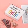 JXGZSO ABA Therapist Gifts Changing Lives One Session At A Time Makeup Bags ABA Therapy Gifts (One Session bag) view 3