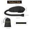 TEPENAR Hair Dryer Bonnet Attachment: Upgraded Extra Large Hooded Dryer Adjustable Hair Dryer Caps - Easy to Use for Natural Curly Textured Hair Care Styling Fast Drying - Black view 3