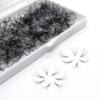 1000 Premade Lash Fans. 10D, 8D, 7D, 6D, 5D, 4D, 3D. Eyelash extensions, Handmade! (4D Curl D - 1000 Fans, 08mm) view 3