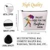 JXGZSO Color Guard Gifts Im Just Here for the Halftime Show Travel Makeup Bag for Teen G (Halftime Show bag) view 2