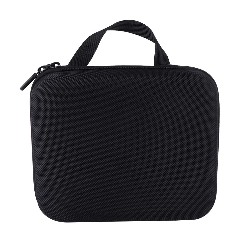 EXCEART 1pc Eva Holder Bag Slots Shockproof Makeup Organizer for Travel and Home Use Portable Storage Case Black