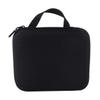 EXCEART 1pc Eva Holder Bag Slots Shockproof Makeup Organizer for Travel and Home Use Portable Storage Case Black view 1