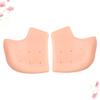 EXCEART 1pair Silicone Heel Protective Sleeve Pads Moisturizing Foot Care Protectors for and Heel Breathable Design - Features for Daily Use view 2