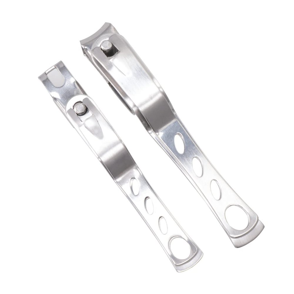 EXCEART 4pcs Stainless Steel Nail Clipper Nail Trimmer Scissors for Manicure and Pedicure Ergonomic Design