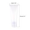 PATIKIL 50ml Squeeze Tube, 15 Pack Empty Cosmetic Tubes Plastic with Flip Lid for Travel Household, Clear view 2