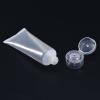 PATIKIL 15ml Squeeze Tube, 20 Pack Empty Cosmetic Tubes Plastic with Flip Lid for Travel Household, Clear view 4