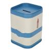 Blade Disposal Case, Razor Blade Bank, Iron Blade Disposal Case, Iron Detachable Cover Large Capacity Razor Blade Bank Storage Container Waste Blades Storage Box Top Opening Design for Barber Shop (Bl view 1