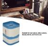 Blade Disposal Case, Razor Blade Bank, Iron Blade Disposal Case, Iron Detachable Cover Large Capacity Razor Blade Bank Storage Container Waste Blades Storage Box Top Opening Design for Barber Shop (Bl view 3