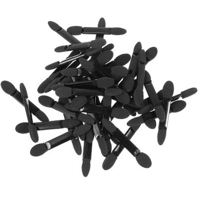 FRCOLOR 50pcs Double-headed Sponge Eyeshadow Brush for Makeup Soft Applicator for Home Use Smooth for Daily Travel Parties Festivals