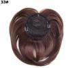 Faringoto Clip-In Bangs Hairpiece for Women,with Adjustable Combs,Thick Top Hair Fringe for Thin Hair or Costume view 4