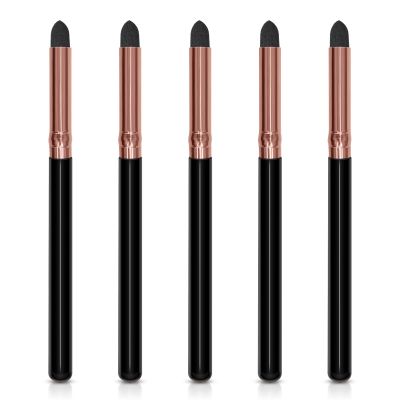 UorPoto Eyeliner Smudge Brush Pointed Pencil Stick Set,5Pcs Professional Sponge Blending Makeup Tool for Eyeshadow Eyebrow Reusable Tip Applicator