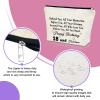 18th Birthday Gifts for Girls Makeup Bag Birthday Gifts for Women 18 Years Old Happy Birthday Gifts for Sister Cosmetic Bag Gifts for Your Daughter Turning 18 Born in 2006 Gifts Travel Pouch view 3