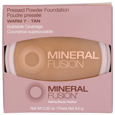 MINERAL FUSION Warm 7 Pressed Base, 0.32 OZ