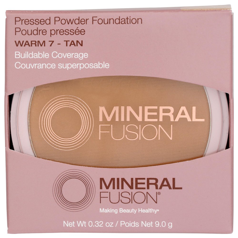 MINERAL FUSION Warm 7 Pressed Base, 0.32 OZ
