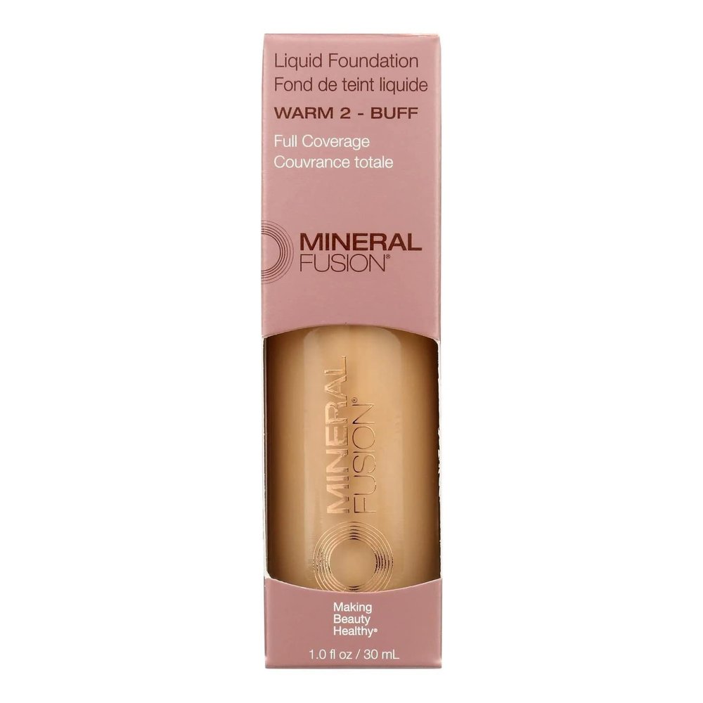 MINERAL FUSION Warm 2 Liquid Foundation, 1 FZ