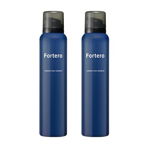 Fortero Original Edition Carbonic Acid Shampoo for Men - 2 Bottles, 2.65 Ounce Each - Thickening, Hair Growth, DHT Blocking, Moisturizing, Paraben Free