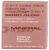 3-In-1 Color Stick - Berry Glow by Mineral Fusion for Women - 0.16 oz Makeup view 1