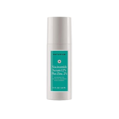 Naturium Niacinamide Face Serum 12% Plus Zinc 2% Jumbo, Anti-Aging, Pore Minimizer & Dark Spot Corrector with Hyaluronic Acid & Vitamin E, Vegan & Cruelty-Free, 2 oz