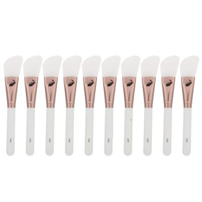 Mask Brush, Mud Mask Applicator, 10pcs Silicone Face Mask Brush, Soft DIY Mud Mask Mixing Stirring Brush