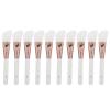Mask Brush, Mud Mask Applicator, 10pcs Silicone Face Mask Brush, Soft DIY Mud Mask Mixing Stirring Brush view 1