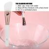 Mask Brush, Mud Mask Applicator, 10pcs Silicone Face Mask Brush, Soft DIY Mud Mask Mixing Stirring Brush view 3