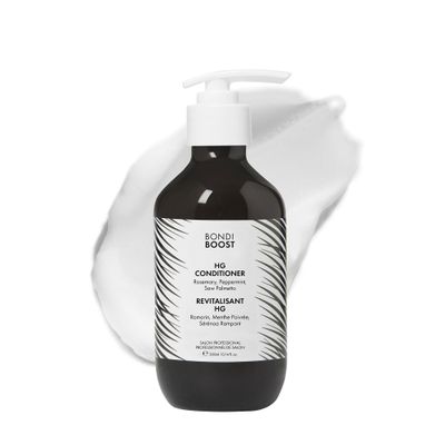 BONDIBOOST HG Anti-Thinning Hair Conditioner [10.14 fl oz] - Hydrating Hair Conditioner with Aloe Vera, Rosemary & Saw Palmetto, Promotes Thicker + Stronger-Looking Hair for Men & Women, Sulfate-Free