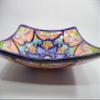 16" RECTANGULAR TALAVERA SINK vessel mexican bathroom handmade ceramic folk art view 4