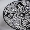 17" round TALAVERA VESSEL SINK Mexican handmade ceramic bathroom basin, folk art view 3