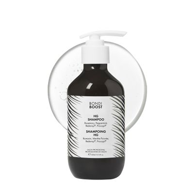 BONDIBOOST HG Anti-Thinning Shampoo for Women & Men [10.14 fl oz], Clinically Tested to Promote Fuller + Thicker-Looking Hair, Natural Mint Scent + Procapil, Redensyl & Rosemary Formula, Sulfate-Free
