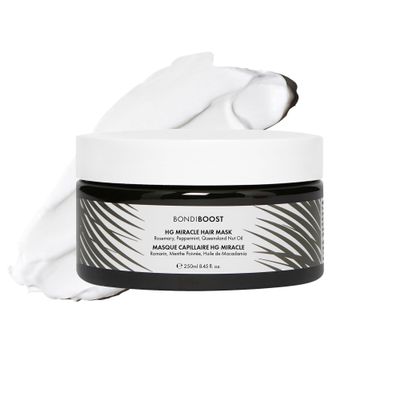 BONDIBOOST Miracle Hair Mask for Damaged Hair [8.45 fl oz], Deep Conditioning Hair Mask for Fine Hair, Clinically-Proven to Improve Split Ends, Argan Oil + Biotinoyl Tripeptide-1 Formula, Sulfate Free