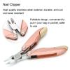 Toenail Clipper, ANGGREK Foldable Dead Skin Trimmer Clipper Stainless Steel Fingernail Toenail Clippers Manicure Pedicure Pliers Tool view 2