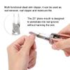 Toenail Clipper, ANGGREK Foldable Dead Skin Trimmer Clipper Stainless Steel Fingernail Toenail Clippers Manicure Pedicure Pliers Tool view 3