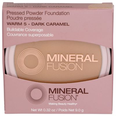 MINERAL FUSION Warm 5 Pressed Base, 0.32 OZ