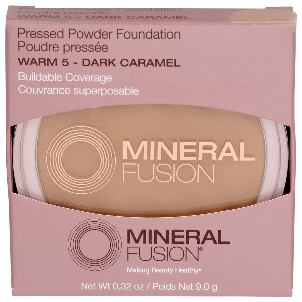 MINERAL FUSION Warm 5 Pressed Base, 0.32 OZ