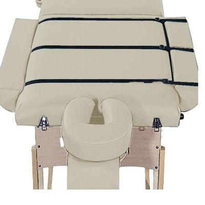 XL Side Armrest Bolster Massage Table Extension, Extra Long Exam Table Extender, Extend The Width of Your Table, Massage Bolster (Vanilla)
