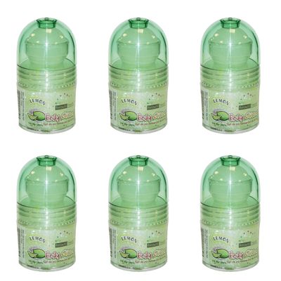 Prestige Biatta Women's 6 PCS Roll on Soft Lemon Scented Body Glitter