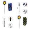 XEAOHESY 10 Pieces Nail Magnet Tool Set Double-Head Flower Design Multi-Function Magnet Board Magnet Stick Nail Magnet Pens Animal Eye Magnetic Plate 3D Magnetic for Cat Eye Gel Polish Nail Art view 4