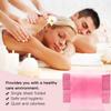 YEEOZOE 100PCS Disposable Massage Table Sheets, Pink Spa Bed Covers for Esthetician, Spa, Waxing, Lash, Tattoo, Salon Table, 31.5" X 71" view 3