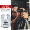 OSALADI Hair Cutting Collar, Silicone Neck Wrap Short Hair Dye Cape Silicone Cutting Collar Hair Dye Collar for Salon, Grey view 2