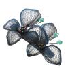 Mobestech French Hair Pin Double Wire Metal Hair Clips, Crystal Hair Clips Comfortable Hold Girls Ladies Snap Clip Barrettes view 1