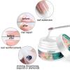 Lofuanna LED/UV Clear Gel Builder - 2PCS Self-Leveling Formula, Nail Art Brush & File, Strengthens Natural Nails, Salon-Quality at Home view 2