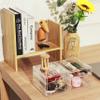 Acrylic Clear Makeup Organizers With 4 Drawers,Rectangular Office Stationery Supplies Plastic Storage Containers,Stackable Acrylic Drawers Suitable for Office,School,Home Cute Desk Organizer,Pack of 1 view 2