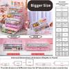 Acrylic Clear Makeup Organizers With 4 Drawers,Rectangular Office Stationery Supplies Plastic Storage Containers,Stackable Acrylic Drawers Suitable for Office,School,Home Cute Desk Organizer,Pack of 1 view 3